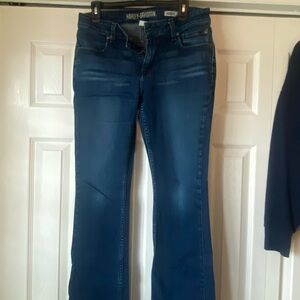 Harley-Davidson Women's Dark Blue Flare Jeans